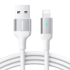 Joyroom laadimiskaabel USB-A to Lightning 2.4A 1.2m, valge