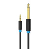 Vention audiokaabel Vention Vention BABBF 3.5mm TRS Male to 6.35mm Male Audio Cable 1m must
