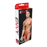 Envy stringid Lowrise Zip punane S/M