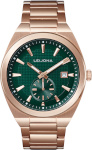 Leijona meeste käekell 5010-2513, 41mm, roosa kuldne