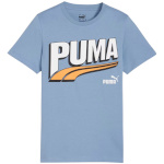 Puma T-särk lastele Ess+ Mid 90s Graphic Tee sinine 680294 20 suurus 140cm