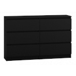 Top E Shop kummut M6 120 must chest of drawers