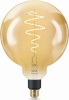 WiZ lambipirn Smart Lamp Giant Globe, E27, Amber Tinted Glass, Tunable White - Shades of White Light, Wi-Fi, 2000-5000 K, 390 lm, 20 cm, 1tk