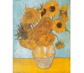 Clementoni pusle Museum Collection: Van Gogh - Vase with Sonnenblumen (1000-osaline)