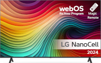 LG Electronicsi teler LG 75" NANO 82 – 4K teler (2024)