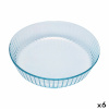 Pyrex ahjuvorm Classic Ringjas läbipaistev 27x27x6cm (6tk)