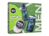 Nivea Men komplekt Creme 150ml + Antiperspirant Men Ultra Charge 150ml + Shower Gel Men Ultra Charge 250ml, meestele