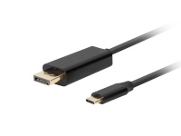 Lanberg kaabel CA-CMDP-10CU-0018-BK video Cable adapter 1.8 m USB USB-C DisplayPort must