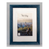 Peter Hadley pildiraam Nina 13x18 cm ozeanblau, Wooden Frame, puidust raamiga