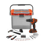 Black & Decker Puuri ja tarvikute komplekt bcksb05-qw 18 V