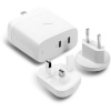 Native Union laadija 67W Dual USB-C Fast GaN PD Wall Charger valge