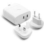 Native Union laadija 67W Dual USB-C Fast GaN PD Wall Charger valge