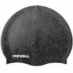 Crowell ujumismüts Swimming Silicone Recycling Pearl must 1