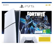 Sony mängukonsool Playstation 5 Slim Fortnite Cobalt Star Bundle, valge