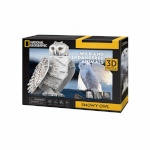 Cubic Fun pusle 3D Snowy Owl, 62-osaline