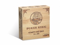 Cartamundi mängukaardid Poker King 2x55