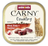 Animonda kassitoit Carny Country Beef, Duck + Reindeer, 100g