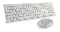 Dell klaviatuur Keyboard and Mouse KM5221W Pro Wireless, RU, 2.4 GHz, valge