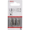 Bosch kruvikeerajate komplekt 3-osaline PZ Screwdriver Bit PH2 XH 25mm