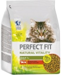 Perfect Fit kuivtoit kassile Natural Vitality Beef and Chicken, 2,4kg