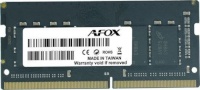 Afox mälu SO-DIMM DDR4 16GB 2400MHZ