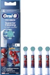 Oral-B lisaharjad Kids Brush Heads Spider-Man 4tk, lastele