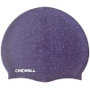 Crowell ujumismüts Swimming Silicone Recycling Pearl violetne 4