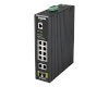 D-Link switch DIS-200G-12PS L2 Managed Industrial with 10 10/100/1000Base-T and 2 1000Base-X SFP ports DIS-200G-12PS