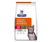 Hill's kuivtoit kassile Feline c/d Urinary Stress + Metabolic - Dry Cat Food- 3kg