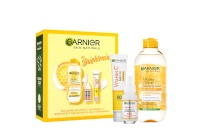 Garnier komplekt Skin Naturals Vitamin C Brightening Super Serum 30ml + Skin Naturals Micellar Vitamin C Cleansing Water 400ml + Skin Naturals Vitamin C Daily UV SPF50 Fluid Invisible 40ml, naistele