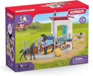 Schleich mängukomplekt Horse Club 42611 Box with Mare and Foal