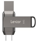 Lexar mälupulk 2-in-1 Flash Drive | JumpDrive Dual Drive D400 | 64 GB | USB 3.1 | hall