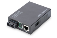 Digitus meediakonverter Digitus Fast Ethernet Media Converter, Multimode SC connector, 1310nm, up to 2km 	DN-82020-1 SC duplex, 10/100M RJ45 port