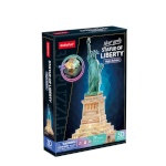 Cubic Fun pusle 3D LED Statue of Liberty (night edition), 79-osaline