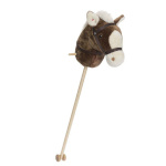 Tootiny horse for kiju Hobby Horse pruun-valge with sound 100cm