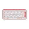 Logitech klaviatuur Pop Icon Keys US (W), roosa