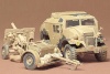 Tamiya liimitav mudel British 25 Pndr Gun/Quad