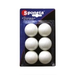 Sponeta lauatennisepall 3 star, 6tk/pk