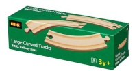 BRIO rongirada Railway Large Curved Tracks, 33342