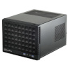 SilverStone korpus Sugo 13 mini-ITX USB 3.0 x2, Mic x1, Spk x1, must, Mini-Tower