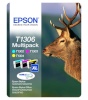 Epson tindikassett T1306 Multi Pack C/M/Y