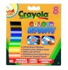 Crayola markerid Colour Wipeoff 8tk