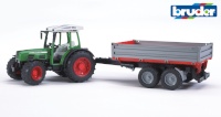 Bruder traktor Fendt 209S haagisega, 02104