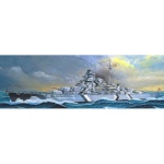 Academy liimitav mudel Bismarck German Battleship