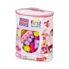 Mega Bloks klotsid First Builders Big Building Bag (Pink), 80 elementi