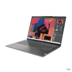 Lenovo sülearvuti Yoga Slim 6 Laptop 35.6 cm (14.0") WUXGA Intel® Core™ i5 i5-1240P 16 GB LPDDR5-SDRAM 512 GB SSD Wi-Fi 6E (802.11ax) Windows 11 Home hall
