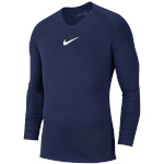 Nike Team T-särk lastele Dry Park First Layer Jersey LS Junior tumesinine AV2611 410 suurus XS