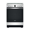 Indesit pliit Indesit IS67G8CHX/E/1 , Freestanding, Gas hob, Electric oven, A, Width 60 cm, valge/must