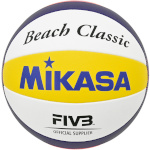 Mikasa rannavõrkpall Beach Classic valge-kollane-sinine BV551C-WYBR 5