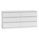 Top E Shop kummut M6 140 BIEL 2X3 chest of drawers